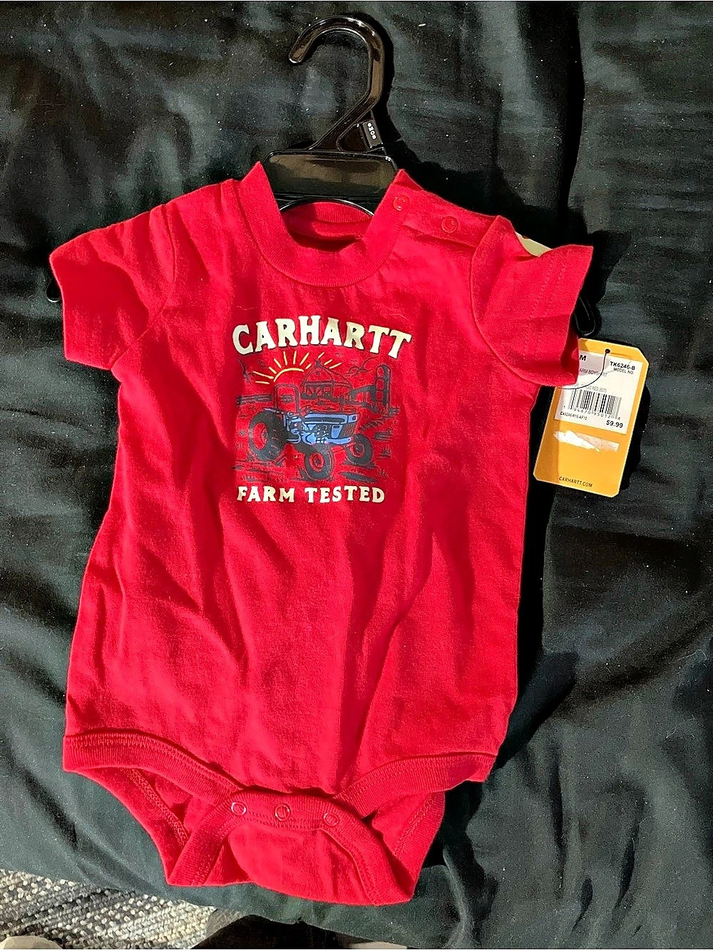 Carhartt boys Red Baby size 6M